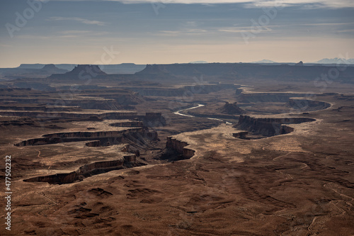 View From Green River Overlook In Islands In The Sky