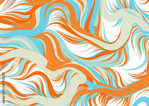 Abstract Perlin Noise Geometric Pattern generative computational art illustration
