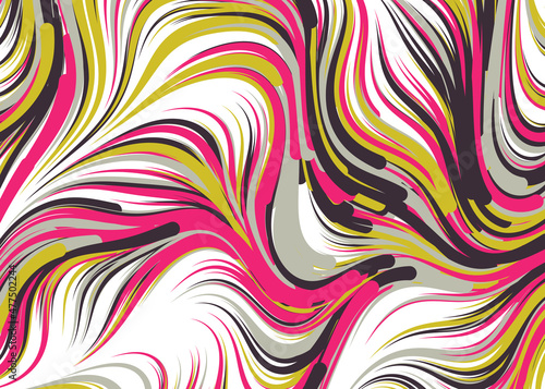 Abstract Perlin Noise Geometric Pattern generative computational art illustration