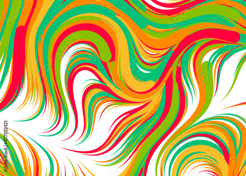 Abstract Perlin Noise Geometric Pattern generative computational art illustration