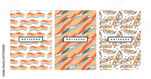 Abstract Modern Cover Pattern Background Notebook Handbook