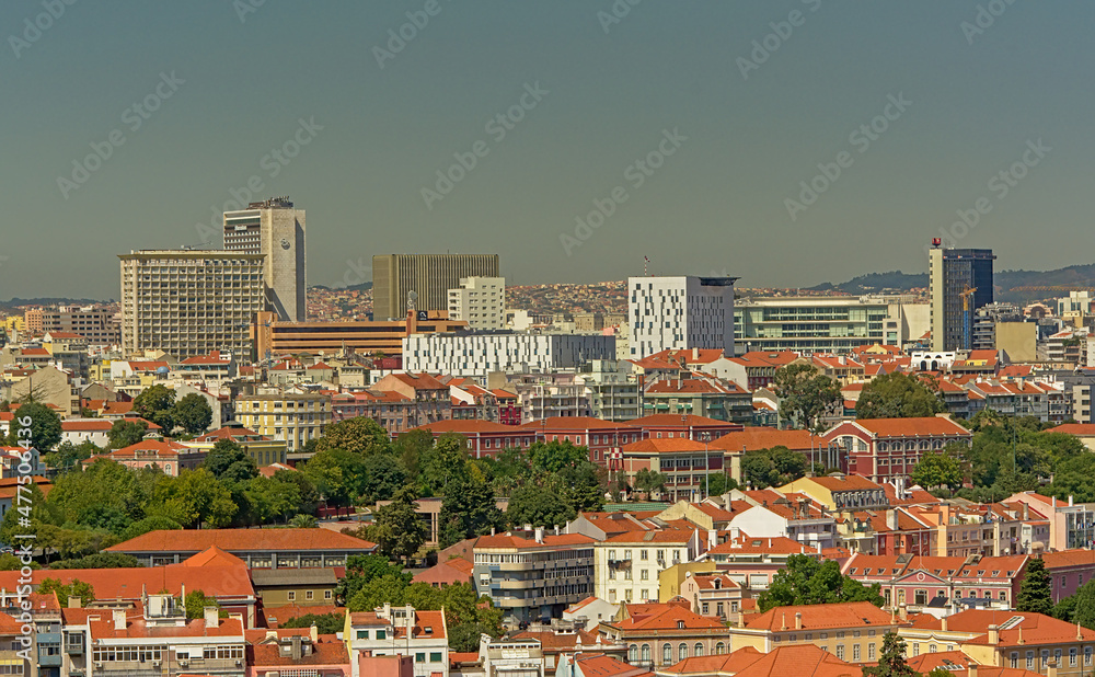 
Aerial view on the city of Lisbon
