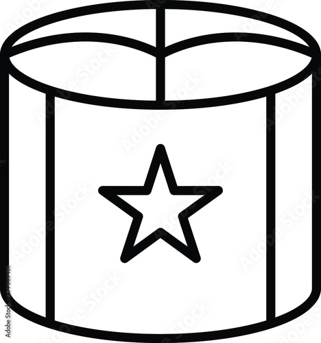 Pouf Icon Style