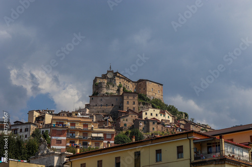 Photography Subiaco, Roma, Italia - Rocca dei Borgia - Italian Town