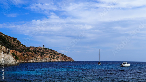 Obraz na płótnie Corsica is the fourth-largest island in the Mediterranean and lies southeast of the French mainland
