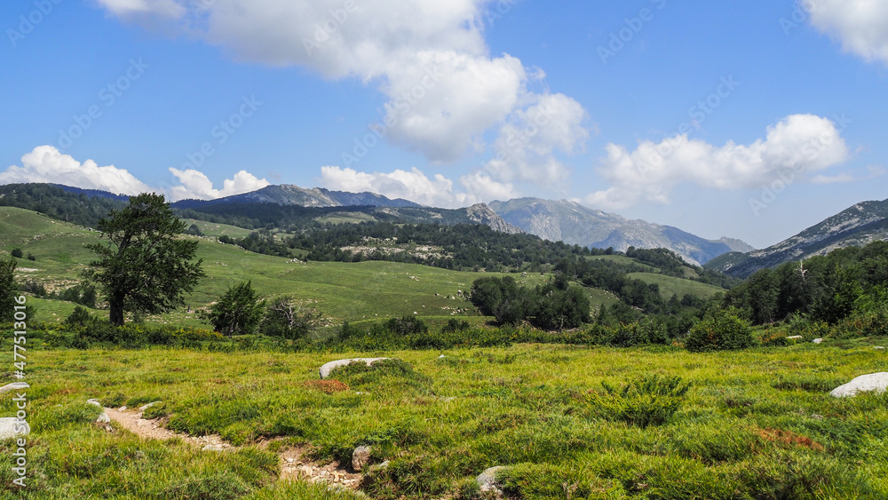The GR 20 is a GR footpath that crosses the Mediterranean island of Corsica running approximately north-south.