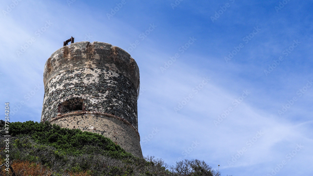 Corsica is the fourth-largest island in the Mediterranean and lies southeast of the French mainland. Corsica is the fourth-largest island in the Mediterranean and lies southeast of the French mainland.