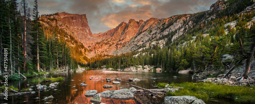 landscape in the mountains