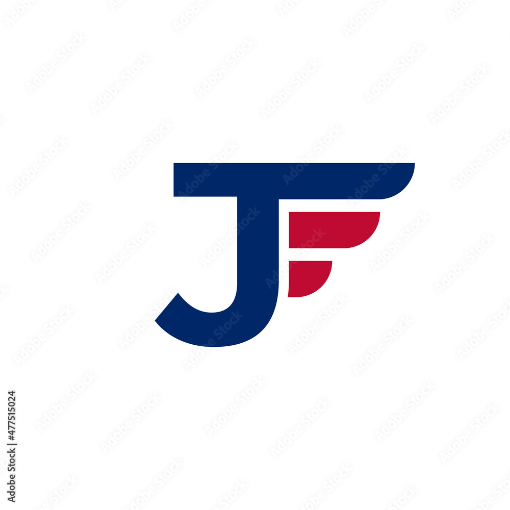 Alphabet Letter J with Fast Wings Logo Design Element on White background Vector Illustration Alphabet Letter J with Fast Wings Logo Design Element on White background Vector Illustration