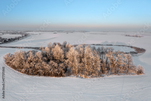 Warmia winter landscape in Poland © Cinematographer