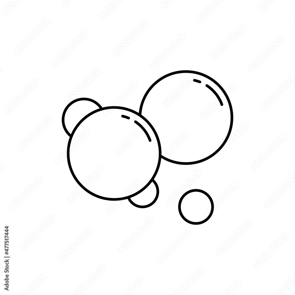Bubble Line Icon. Circle Bubble Soap Linear Pictogram. Soda, Champagne, Fizzy Water and Drink Outline Icon. Cleaning, Laundry, Washing, Element. Editable Stroke. Isolated Vector Illustration Bubble Line Icon. Circle Bubble Soap Linear Pictogram. Soda, Champagne, Fizzy Water and Drink Outline Icon. Cleaning, Laundry, Washing, Element. Editable Stroke. Isolated Vector Illustration