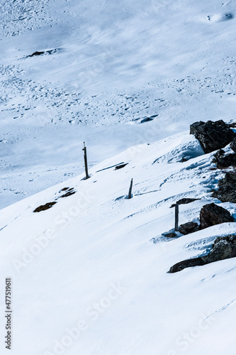 Wallpaper Mural snow covered mountain Torontodigital.ca