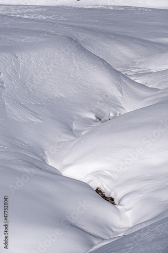 Wallpaper Mural snow covered mountains Torontodigital.ca