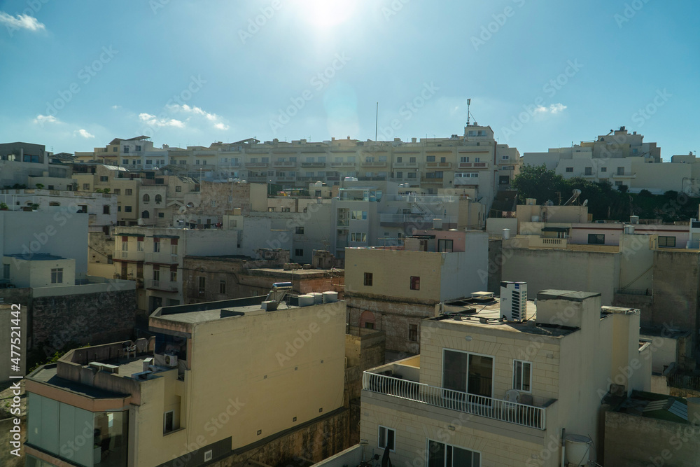 Malta view of city Malta view of city