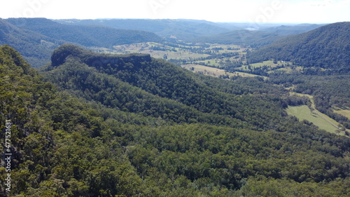 Rainforest Valley aerial view