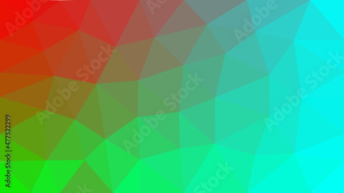 Abstract background with a geometric pattern in shades of green.