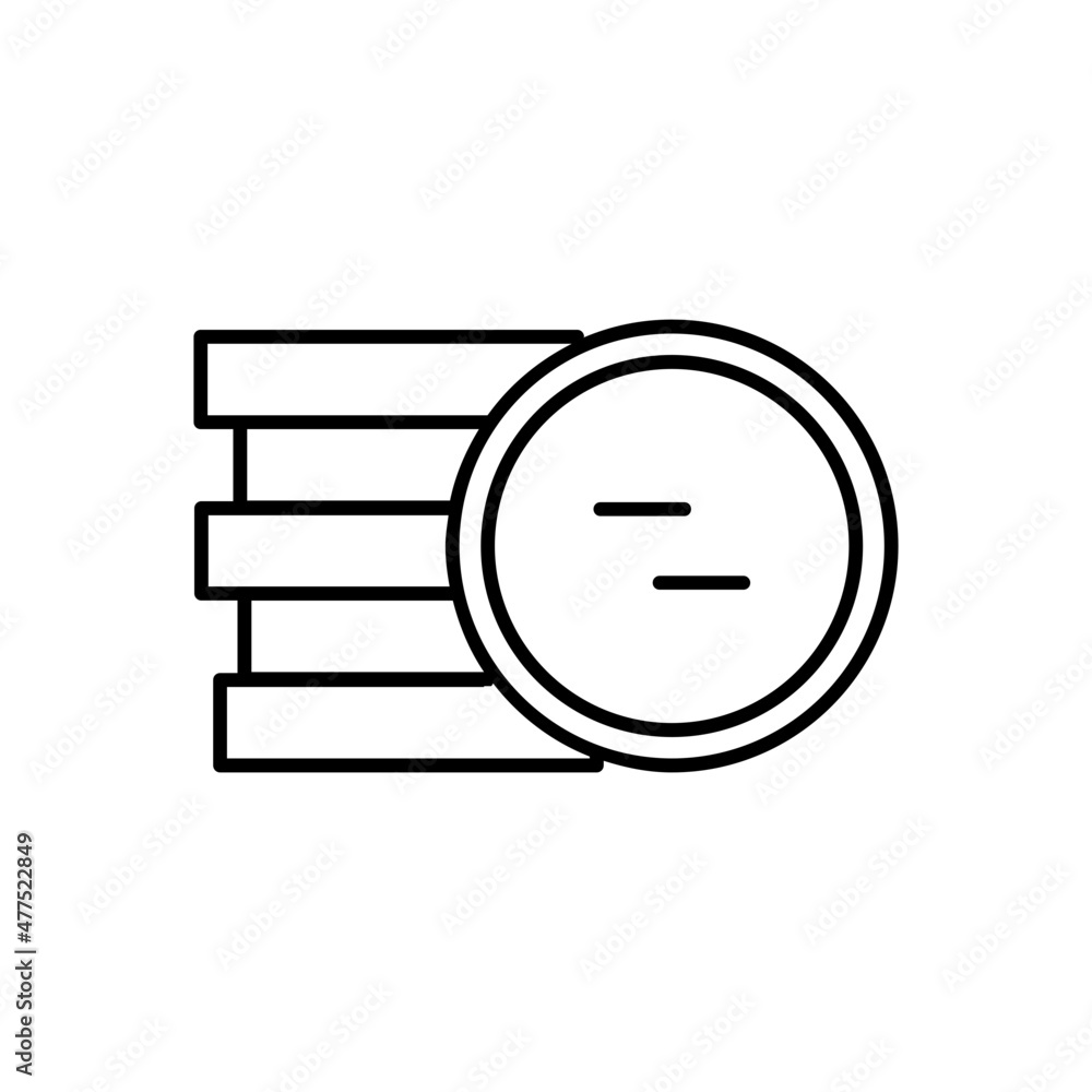 Coin stack icon Coin stack icon