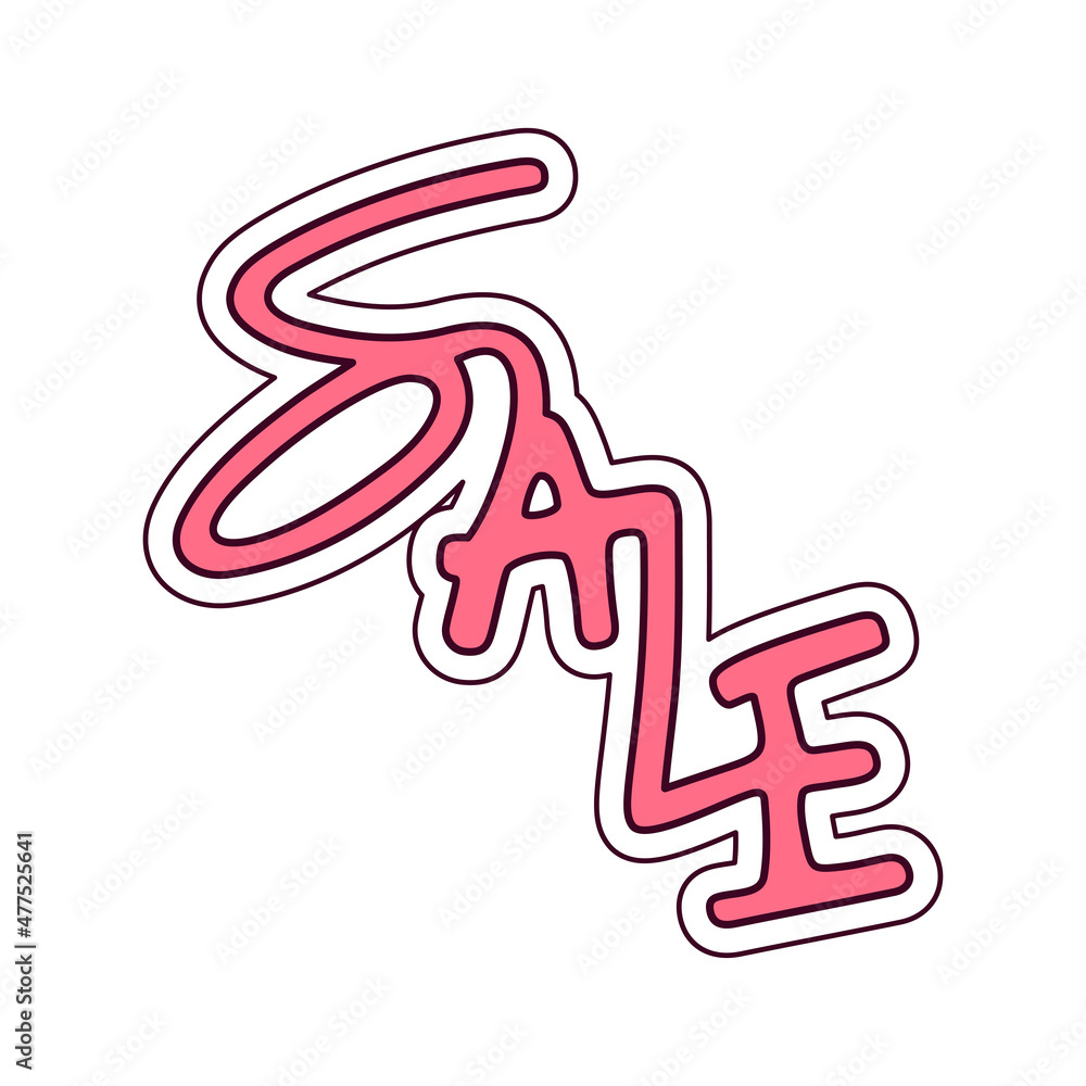 Isolated sale discount shop promo vector illustration Isolated sale discount shop promo vector illustration