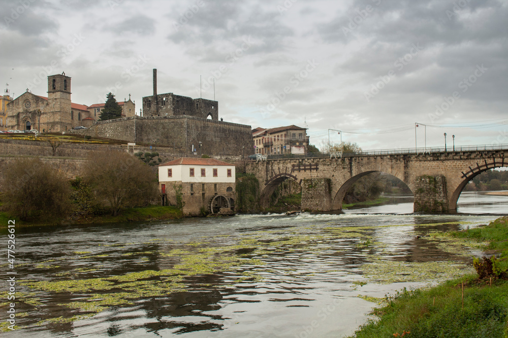 Medieval bridge in the Cávado river in the city of Barcelos
Barcelos in the North of Portugal