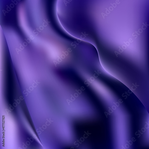 abstract background texture vector crumpled fabric cloth or liquid waves of folds idea design blue. eps 10
