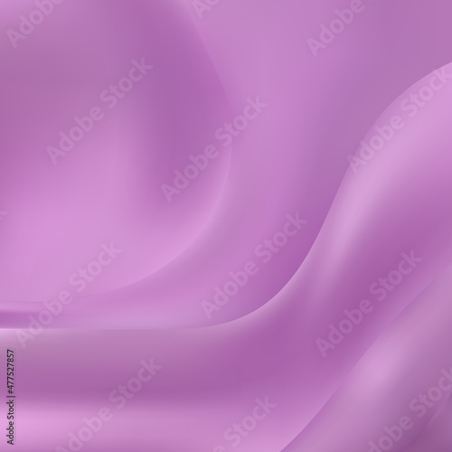Satin Silky Cloth Fabric Textile Drape with Crease Wavy Folds background.With soft waves and,waving in the wind Texture of crumpled paper. object Vector,illustration. eps 10