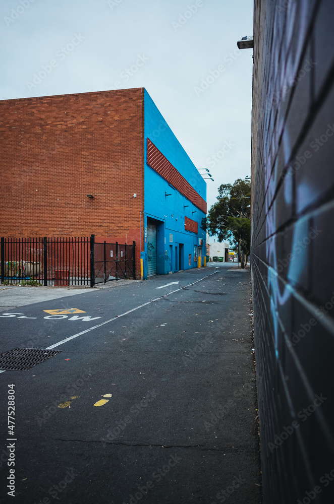 Fototapeta premium building and street
