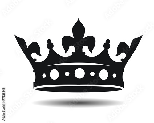 Vector Crown. illustration and icon.