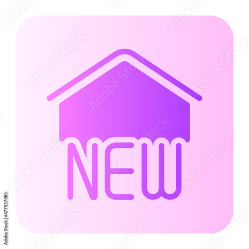 new home gradient icon