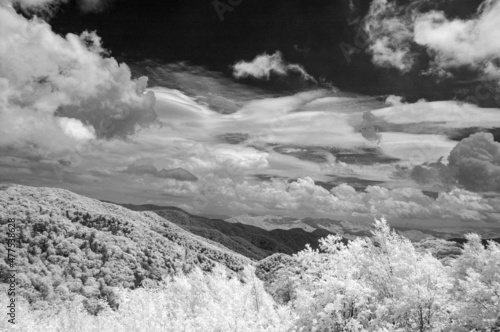 Appalchian Mountains in Infra-Red