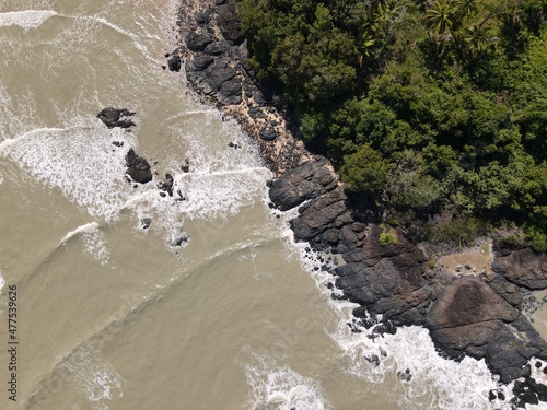 The Pugu, Gondol, Siar and Pandan Beaches of Lundu area at the most southern part of Sarawak and Borneo Island photo