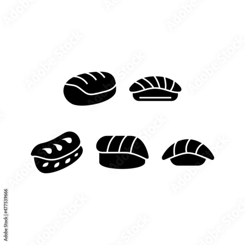 Nigiri set icon isolated on white background