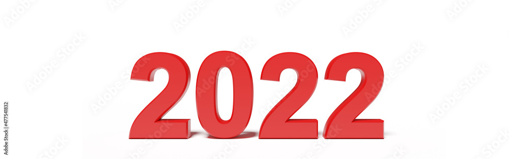 Happy New Year Background. Start to 2022. 3D illustration Happy New Year Background. Start to 2022. 3D illustration