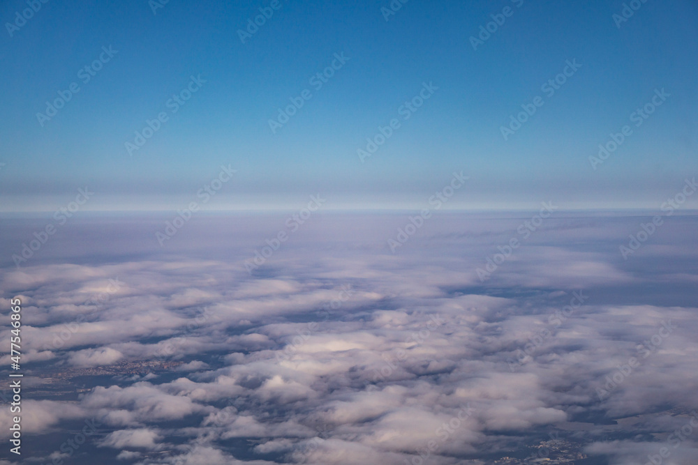 Fototapeta premium clouds from the plane