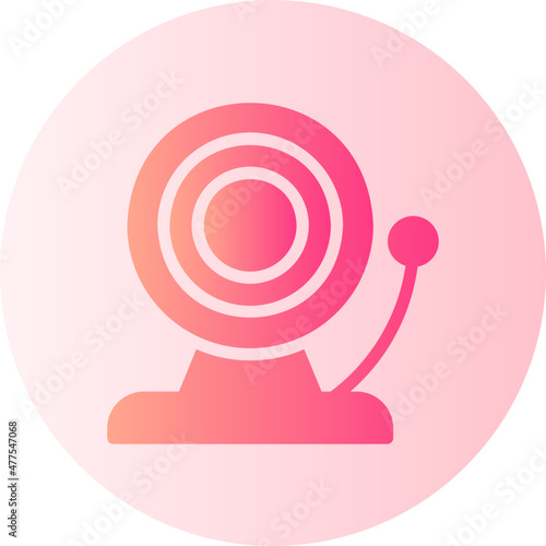 school alarm gradient icon