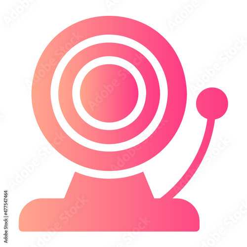 school alarm gradient icon
