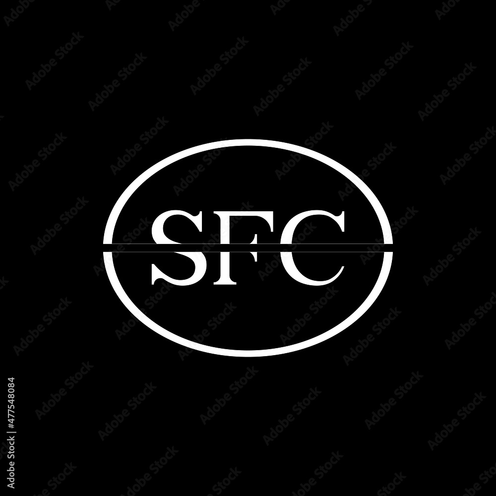 SFC letter logo design with black background in illustrator, vector logo modern alphabet font overlap style. calligraphy designs for logo, Poster, Invitation, etc. SFC letter logo design with black background in illustrator, vector logo modern alphabet font overlap style. calligraphy designs for logo, Poster, Invitation, etc.