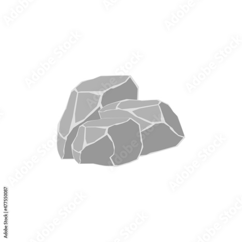 rock  clipart design template vector