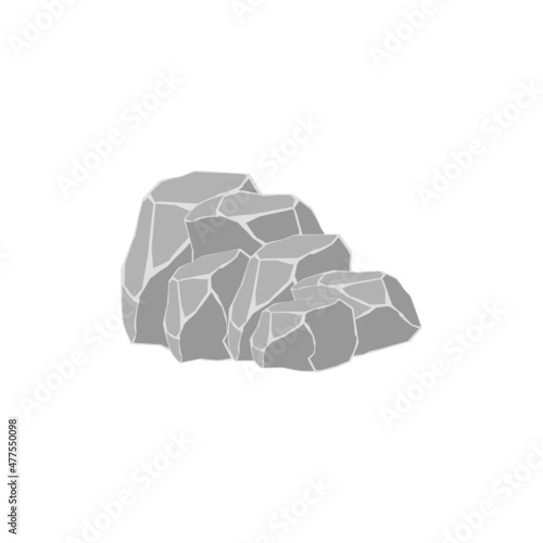 rock  clipart design template vector
