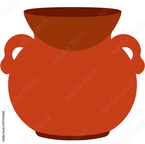 Cántaro de barro - vasija antigua de cantera photo