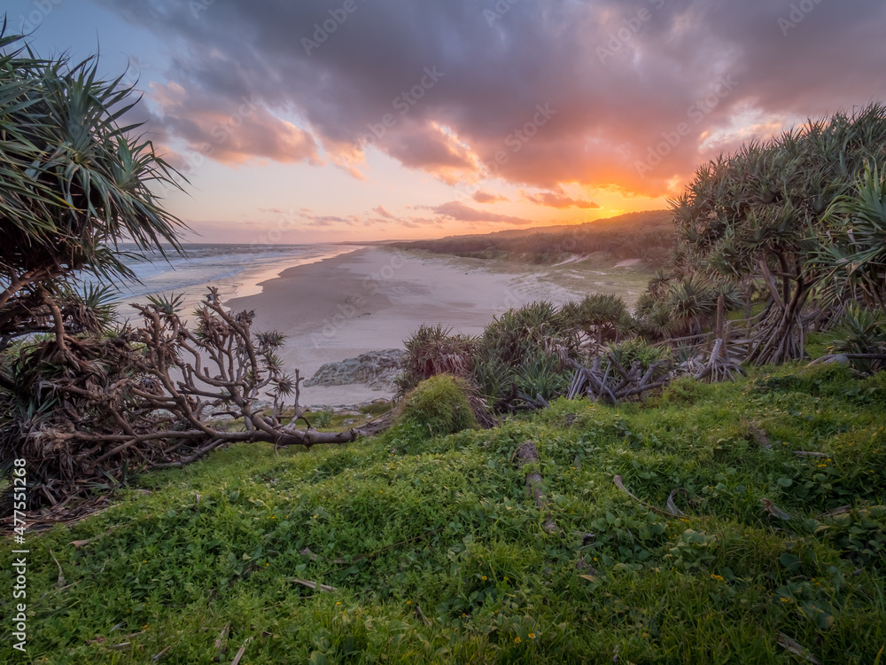 Coastal Sunset Point Lookout Stradbroke Island Coastal Sunset Point Lookout Stradbroke Island