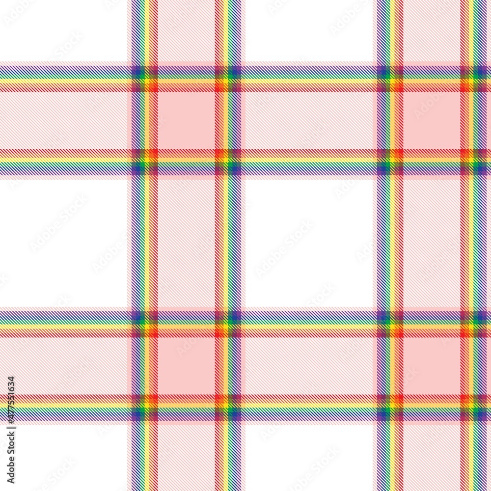 Rainbow Pastel Plaid textured Seamless Pattern Rainbow Pastel Plaid textured Seamless Pattern