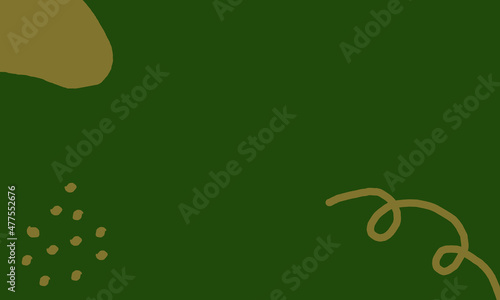 moss green background with some brown abstract