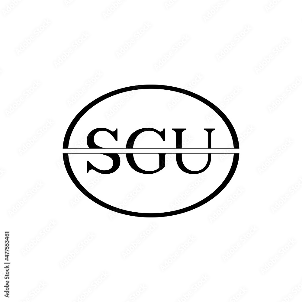 SGU letter logo design with white background in illustrator, vector logo modern alphabet font overlap style. calligraphy designs for logo, Poster, Invitation, etc. SGU letter logo design with white background in illustrator, vector logo modern alphabet font overlap style. calligraphy designs for logo, Poster, Invitation, etc.