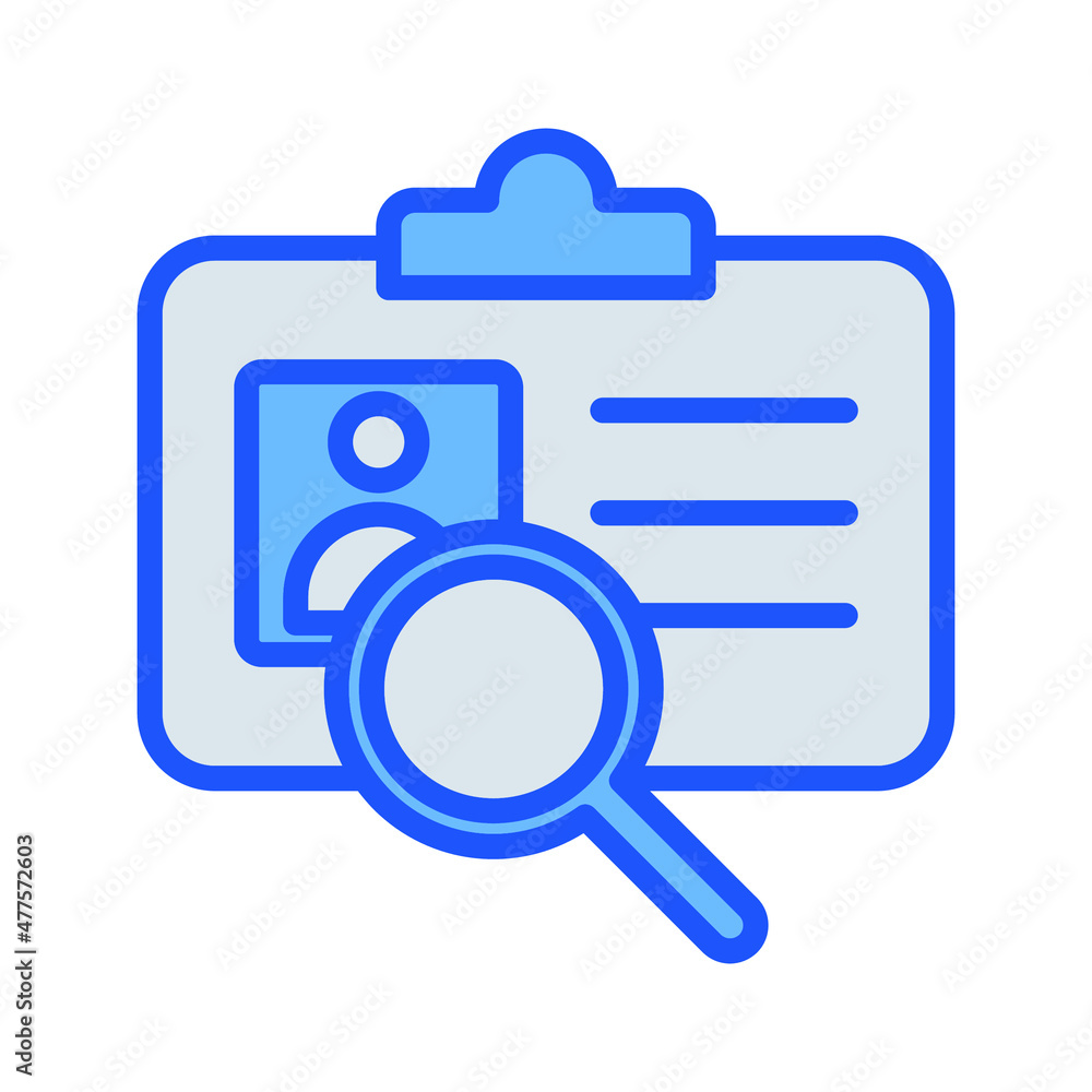 search identity Vector icon which is suitable for commercial work and easily modify or edit it search identity Vector icon which is suitable for commercial work and easily modify or edit it