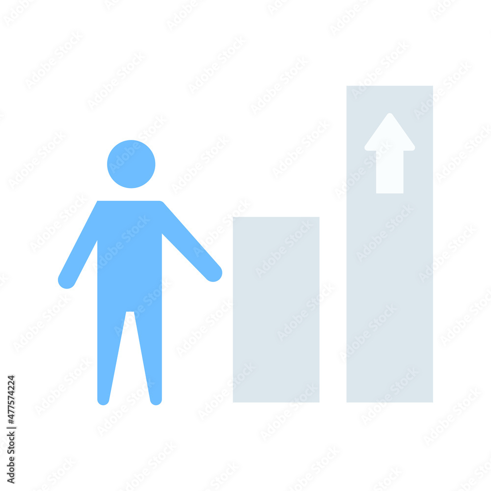 Career growth Vector icon which is suitable for commercial work and easily modify or edit it
Career growth Vector icon which is suitable for commercial work and easily modify or edit it