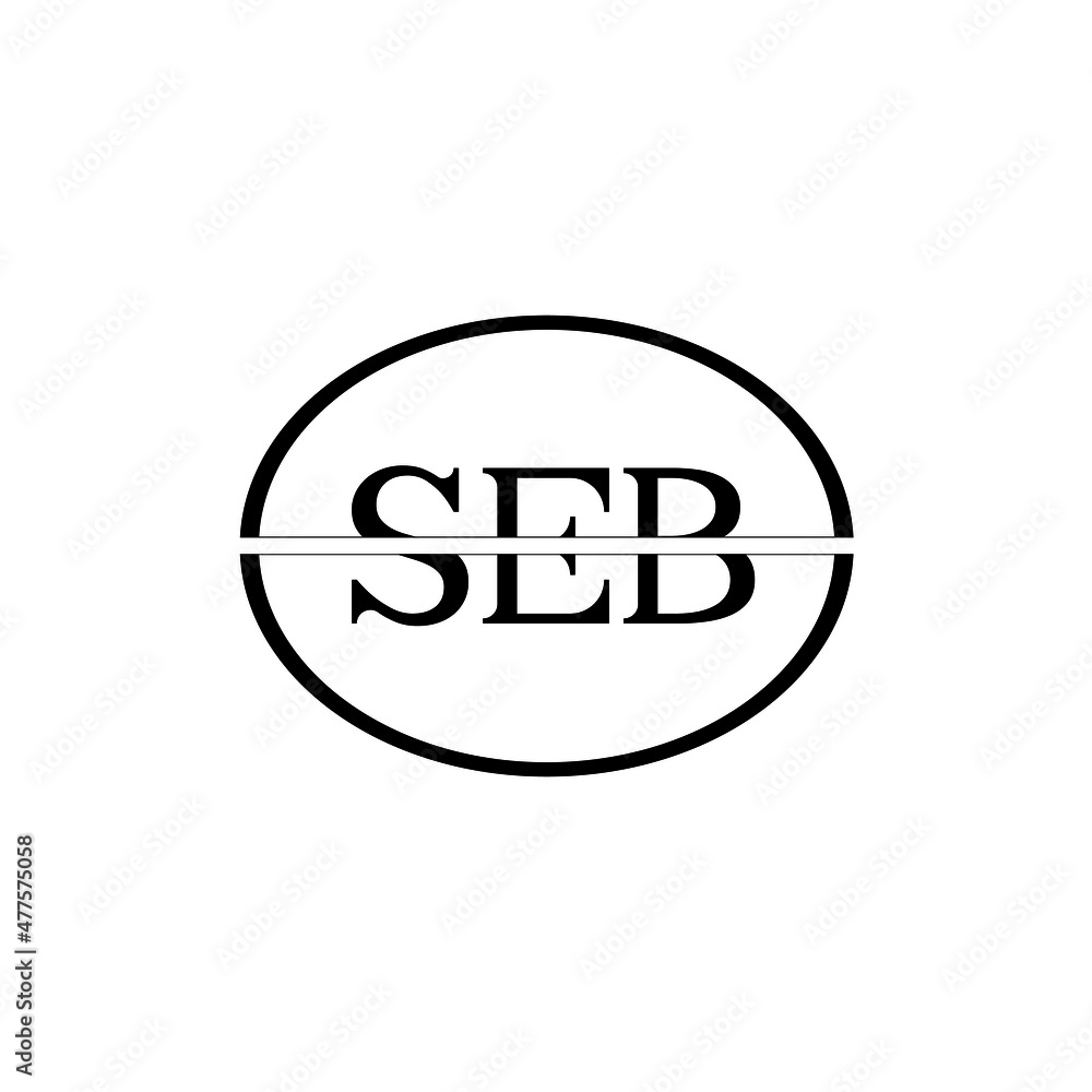 SEB letter logo design with white background in illustrator, vector logo modern alphabet font overlap style. calligraphy designs for logo, Poster, Invitation, etc. SEB letter logo design with white background in illustrator, vector logo modern alphabet font overlap style. calligraphy designs for logo, Poster, Invitation, etc.