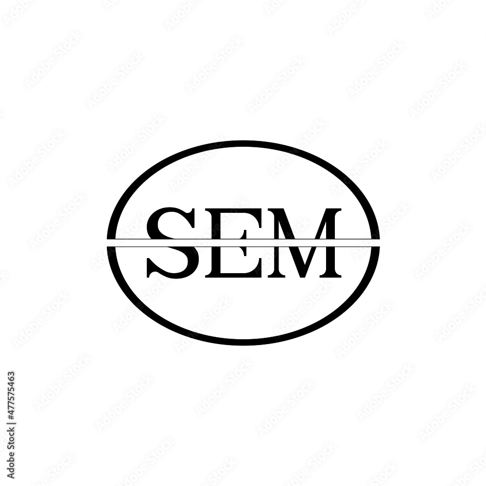 SEM letter logo design with white background in illustrator, vector logo modern alphabet font overlap style. calligraphy designs for logo, Poster, Invitation, etc. SEM letter logo design with white background in illustrator, vector logo modern alphabet font overlap style. calligraphy designs for logo, Poster, Invitation, etc.
