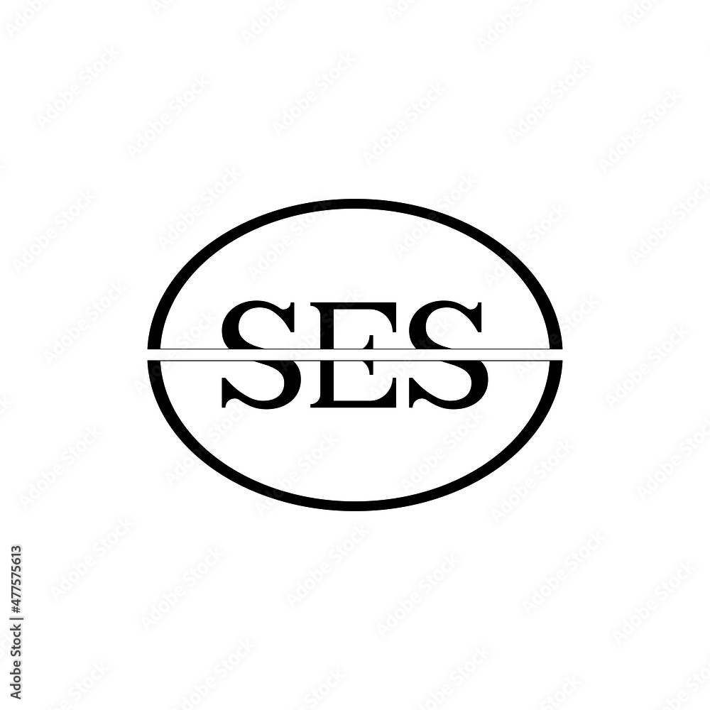 SES letter logo design with white background in illustrator, vector logo modern alphabet font overlap style. calligraphy designs for logo, Poster, Invitation, etc. SES letter logo design with white background in illustrator, vector logo modern alphabet font overlap style. calligraphy designs for logo, Poster, Invitation, etc.