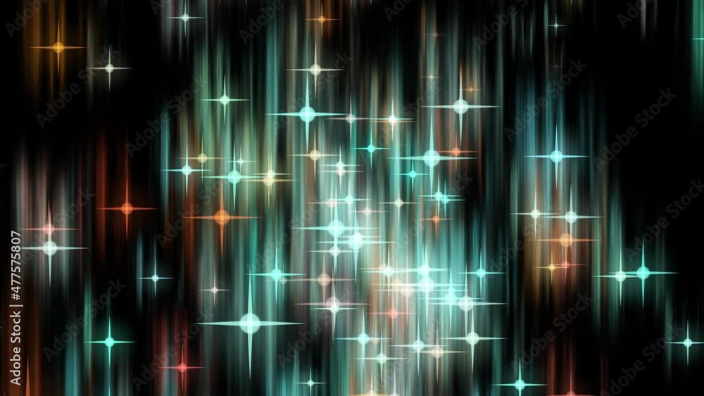 The abstract northern lights spreading into outer space emit sparkling particles. Close-up. 3D. 4K. Isolated black background. The abstract northern lights spreading into outer space emit sparkling particles. Close-up. 3D. 4K. Isolated black background.