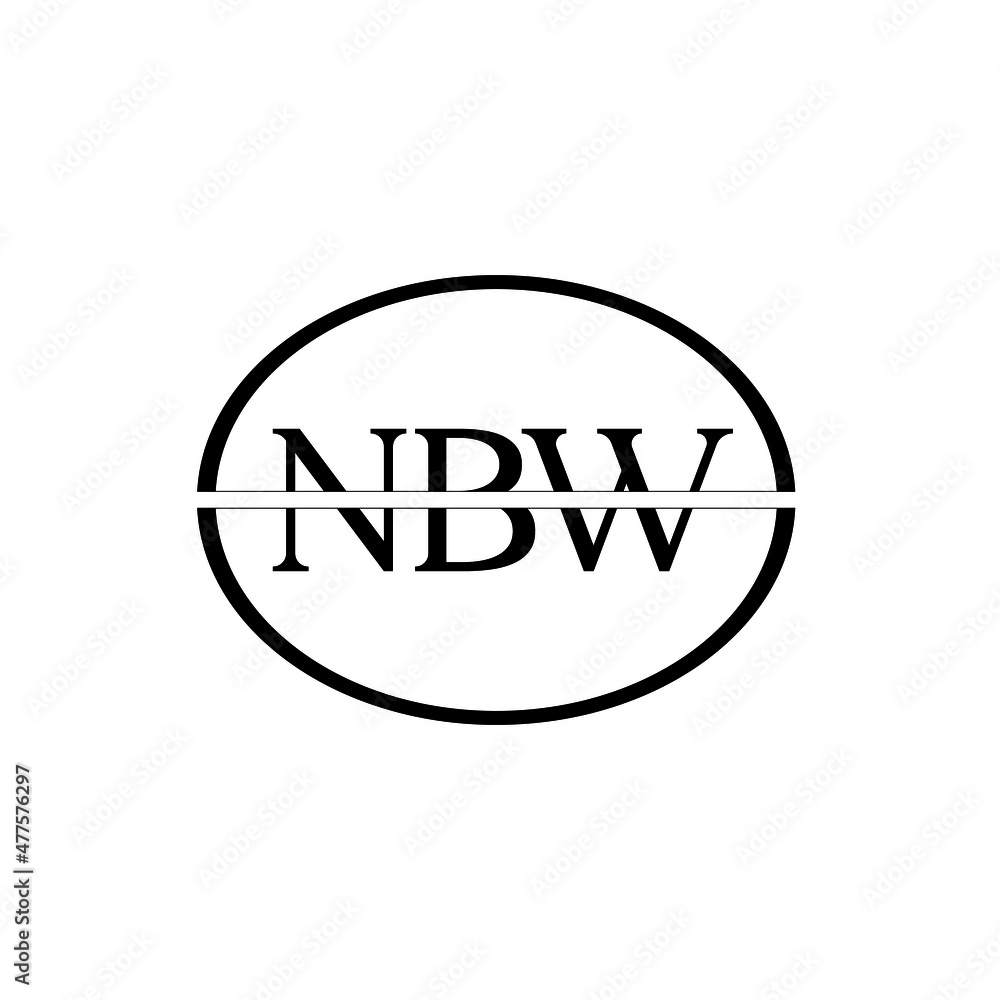 NBW letter logo design with white background in illustrator, vector logo modern alphabet font overlap style. calligraphy designs for logo, Poster, Invitation, etc. NBW letter logo design with white background in illustrator, vector logo modern alphabet font overlap style. calligraphy designs for logo, Poster, Invitation, etc.